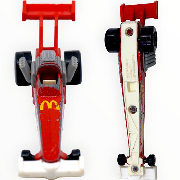 McDonald's Hot Wheels Mattel Race Cars Dragster 1:64 Vintage 1993 [Lot of 3] - Picture 6 of 9